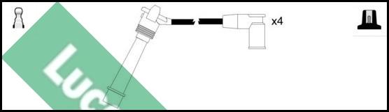 LUCAS LUC4490 - Augstsprieguma vadu komplekts autodraugiem.lv