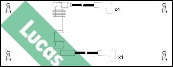 LUCAS LUC4585 - Augstsprieguma vadu komplekts autodraugiem.lv