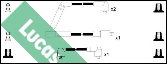 LUCAS LUC4016 - Augstsprieguma vadu komplekts autodraugiem.lv