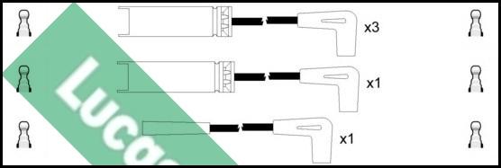 LUCAS LUC4018 - Augstsprieguma vadu komplekts autodraugiem.lv