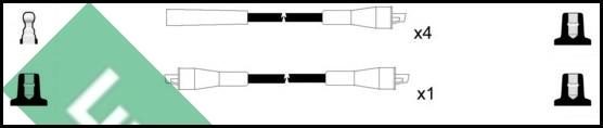 LUCAS LUC4034 - Augstsprieguma vadu komplekts autodraugiem.lv