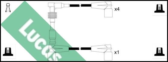 LUCAS LUC4197 - Augstsprieguma vadu komplekts autodraugiem.lv