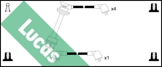 LUCAS LUC4347 - Augstsprieguma vadu komplekts autodraugiem.lv