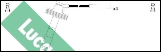 LUCAS LUC4258 - Augstsprieguma vadu komplekts autodraugiem.lv