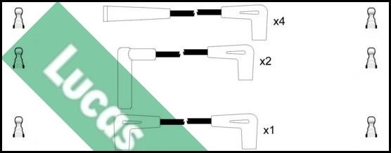 LUCAS LUC4280 - Augstsprieguma vadu komplekts autodraugiem.lv