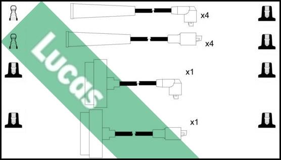 LUCAS LUC4271 - Augstsprieguma vadu komplekts autodraugiem.lv