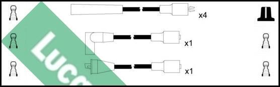 LUCAS LUC7048 - Augstsprieguma vadu komplekts autodraugiem.lv