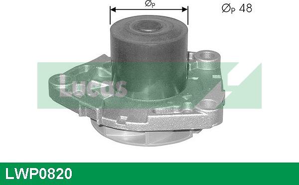 LUCAS LWP0820 - Ūdenssūknis autodraugiem.lv