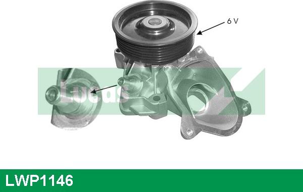LUCAS LWP1146 - Ūdenssūknis autodraugiem.lv