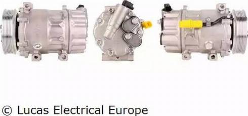 Lucas Electrical ACP499 - Kompresors, Gaisa kond. sistēma autodraugiem.lv