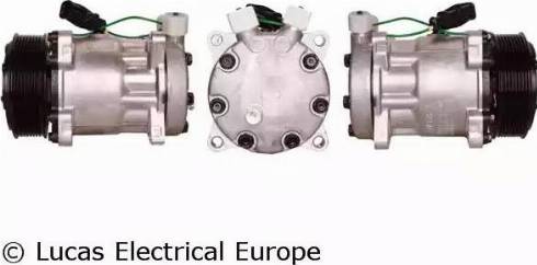 Lucas Electrical ACP459 - Kompresors, Gaisa kond. sistēma autodraugiem.lv