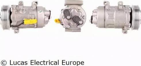 Lucas Electrical ACP414 - Kompresors, Gaisa kond. sistēma autodraugiem.lv