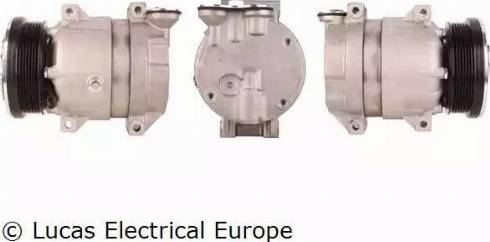 Lucas Electrical ACP480 - Kompresors, Gaisa kond. sistēma autodraugiem.lv