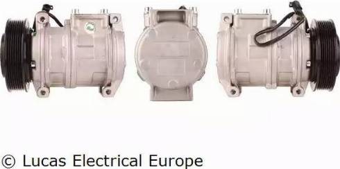 Lucas Electrical ACP434 - Kompresors, Gaisa kond. sistēma autodraugiem.lv