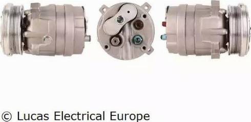 Lucas Electrical ACP432 - Kompresors, Gaisa kond. sistēma autodraugiem.lv