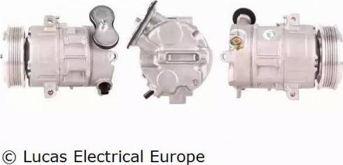 Lucas Electrical ACP476 - Kompresors, Gaisa kond. sistēma autodraugiem.lv