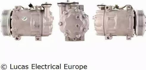 Lucas Electrical ACP593 - Kompresors, Gaisa kond. sistēma autodraugiem.lv