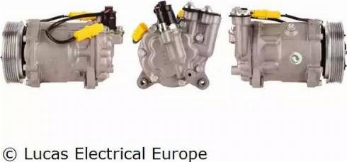 Lucas Electrical ACP546 - Kompresors, Gaisa kond. sistēma autodraugiem.lv