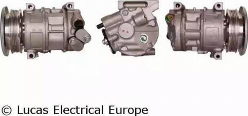 Lucas Electrical ACP554 - Kompresors, Gaisa kond. sistēma autodraugiem.lv
