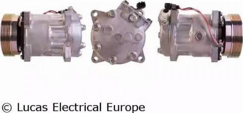 Lucas Electrical ACP556 - Kompresors, Gaisa kond. sistēma autodraugiem.lv