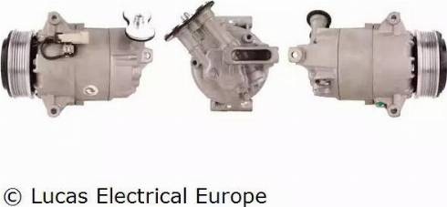 Lucas Electrical ACP557 - Kompresors, Gaisa kond. sistēma autodraugiem.lv
