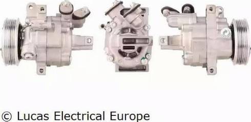 Lucas Electrical ACP500 - Kompresors, Gaisa kond. sistēma autodraugiem.lv