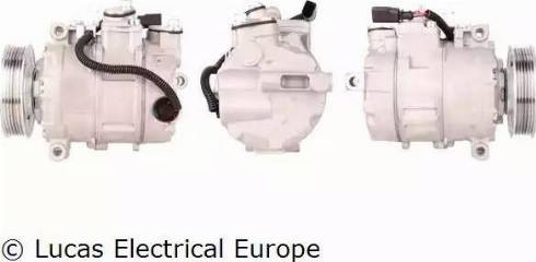 Lucas Electrical ACP501 - Kompresors, Gaisa kond. sistēma autodraugiem.lv
