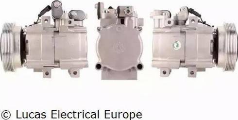 Lucas Electrical ACP502 - Kompresors, Gaisa kond. sistēma autodraugiem.lv