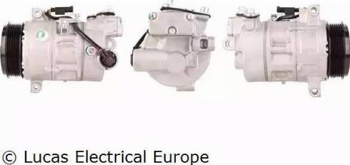 Lucas Electrical ACP512 - Kompresors, Gaisa kond. sistēma autodraugiem.lv