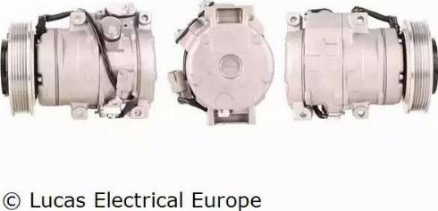 Lucas Electrical ACP538 - Kompresors, Gaisa kond. sistēma autodraugiem.lv