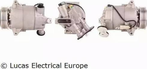 Lucas Electrical ACP524 - Kompresors, Gaisa kond. sistēma autodraugiem.lv