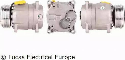 Lucas Electrical ACP528 - Kompresors, Gaisa kond. sistēma autodraugiem.lv