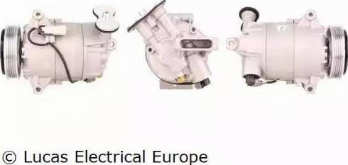 Lucas Electrical ACP523 - Kompresors, Gaisa kond. sistēma autodraugiem.lv