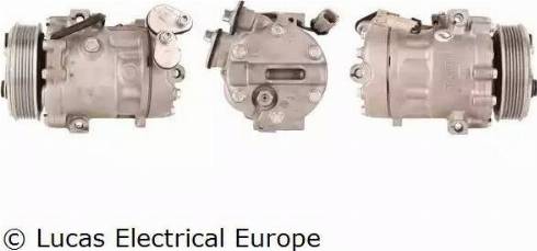 Lucas Electrical ACP527 - Kompresors, Gaisa kond. sistēma autodraugiem.lv