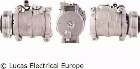 Lucas Electrical ACP574 - Kompresors, Gaisa kond. sistēma autodraugiem.lv
