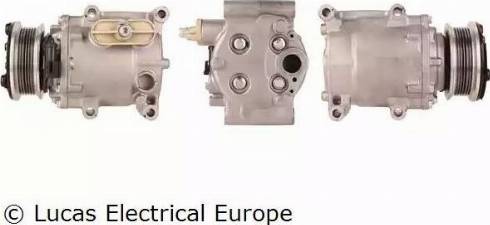Lucas Electrical ACP577 - Kompresors, Gaisa kond. sistēma autodraugiem.lv