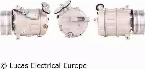 Lucas Electrical ACP691 - Kompresors, Gaisa kond. sistēma autodraugiem.lv