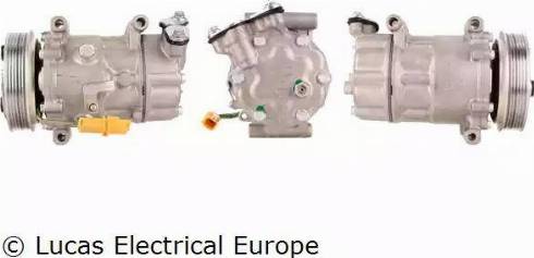 Lucas Electrical ACP697 - Kompresors, Gaisa kond. sistēma autodraugiem.lv