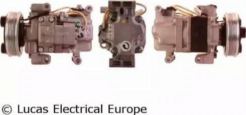 Lucas Electrical ACP658 - Kompresors, Gaisa kond. sistēma autodraugiem.lv