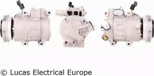 Lucas Electrical ACP652 - Kompresors, Gaisa kond. sistēma autodraugiem.lv