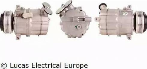 Lucas Electrical ACP667 - Kompresors, Gaisa kond. sistēma autodraugiem.lv
