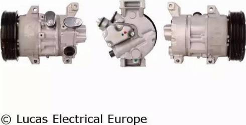 Lucas Electrical ACP615 - Kompresors, Gaisa kond. sistēma autodraugiem.lv