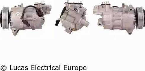 Lucas Electrical ACP613 - Kompresors, Gaisa kond. sistēma autodraugiem.lv