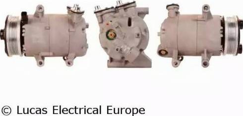 Lucas Electrical ACP683 - Kompresors, Gaisa kond. sistēma autodraugiem.lv