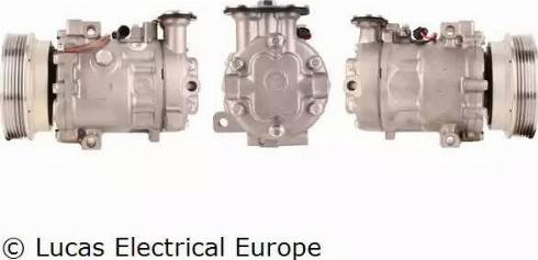 Lucas Electrical ACP632 - Kompresors, Gaisa kond. sistēma autodraugiem.lv