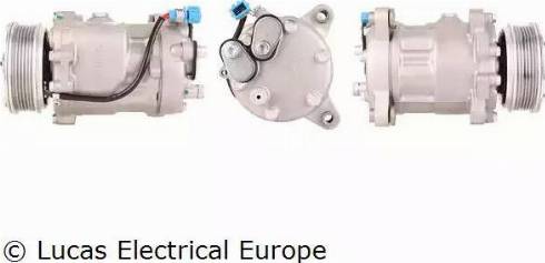 Lucas Electrical ACP146 - Kompresors, Gaisa kond. sistēma autodraugiem.lv