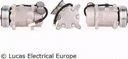 Lucas Electrical ACP143 - Kompresors, Gaisa kond. sistēma autodraugiem.lv