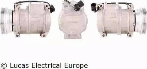 Lucas Electrical ACP153 - Kompresors, Gaisa kond. sistēma autodraugiem.lv