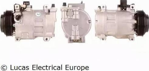 Lucas Electrical ACP157 - Kompresors, Gaisa kond. sistēma autodraugiem.lv