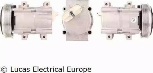 Lucas Electrical ACP166 - Kompresors, Gaisa kond. sistēma autodraugiem.lv